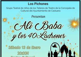 El grupo teatral infantil 'Los Pichones', vuelve a representar 'Alí Babá y los 40 ladrones»