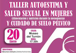 AMESER organiza talleres de «autoestima, salud sexual y cuidado del suelo pélvico»