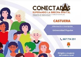 Abierto el plazo de inscripción para un nuevo curso del programa «ConectadAs