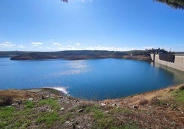 Imagen de archivo del embalse de La Serena.