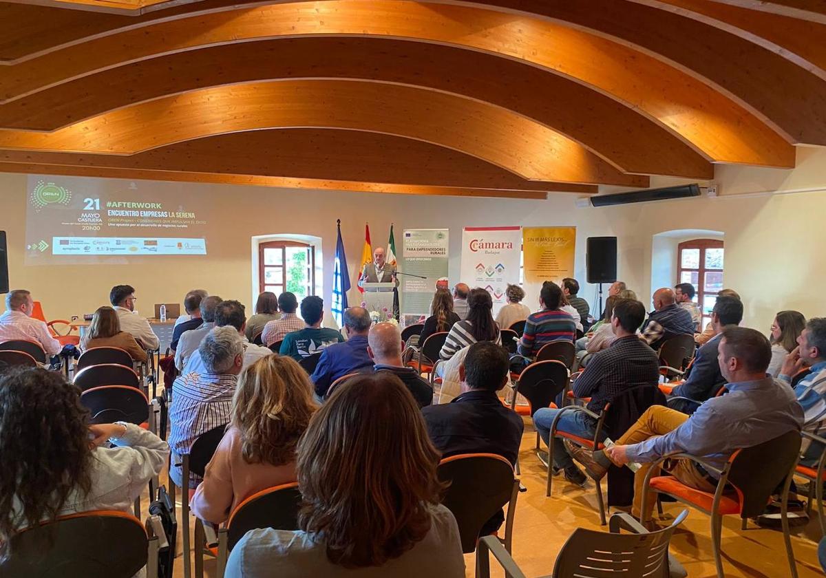 Encuentro Empresarial en Castuera organizado por la Cámara de Comercio de Badajoz y AMESER