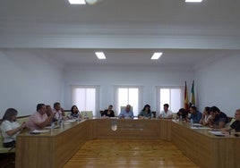 Imagen de la sesión del pleno de ayer miércoles.