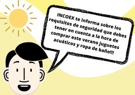 El Instituto de Consumo alerta sobre las recomendaciones en seguridad de juguetes acuáticos y ropa de baño