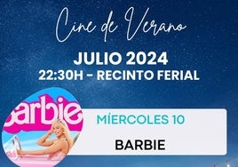 El cine de verano vuelve al ferial con tres proyecciones el mes de julio
