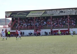 Imagen de archivo de un partido en el Manuel Ruiz.