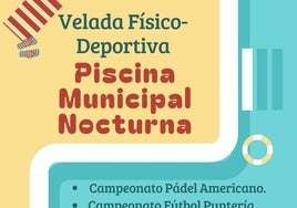Velada Físico-Deportiva en la piscina municipal