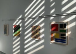 Imagen de una parte de la exposición.