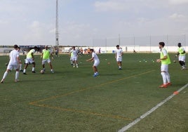 Entrenamiento del CD Castuera-Subastacar.