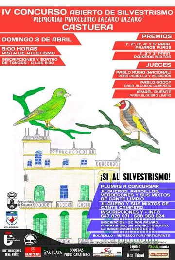 La Asociación Silvestrista de Castuera celebra el próximo domingo el IV Concurso Abierto de Silvestrismo “Memorial Marcelino Lázaro Lázaro”