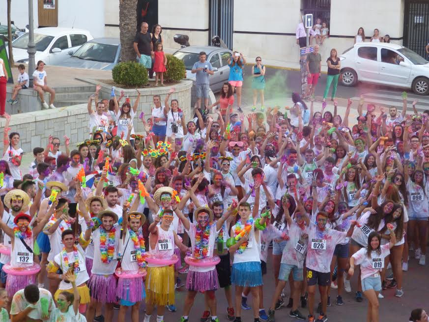 Color y diversión en la carrera ‘Serena Color Run’