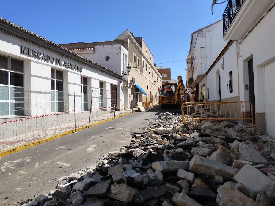 Comienzan las obras de la plataforma única de la calle Arcos