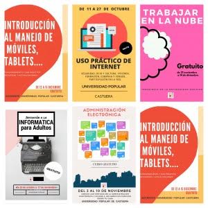 La Universidad Popular oferta cinco cursos gratuitos sobre Nuevas Tecnologías