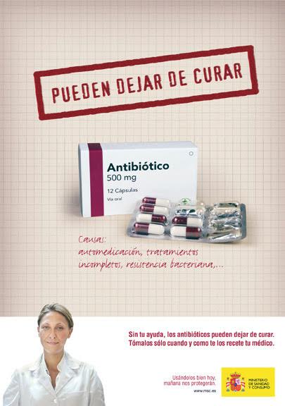 La Escuela de Salud programa para el jueves 1 de diciembre una charla informativa sobre el uso de los antibióticos