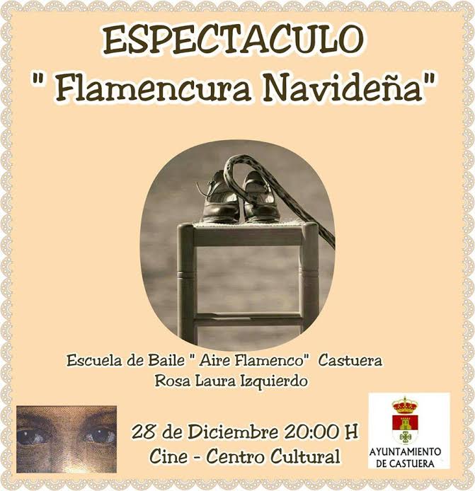El auditorio del Centro Cultural acoge este miércoles 28 de diciembre el espectáculo “Flamencura Navideña”