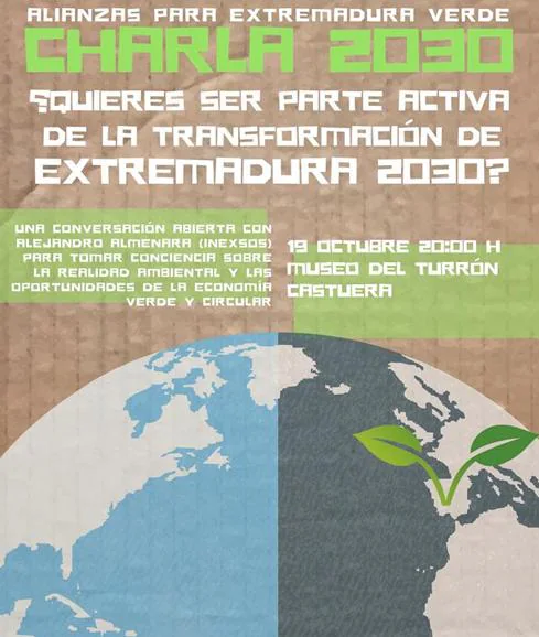 El Museo del Turrón acoge una charla sobre 'Alianzas para una Extremadura Verde'