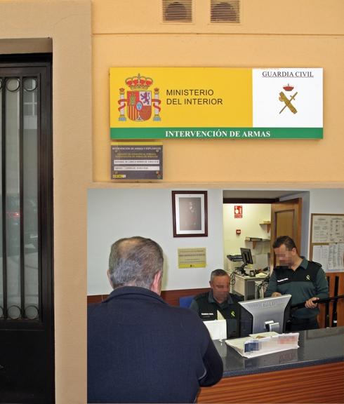 La Guardia Civil pone en marcha el sistema de 'cita previa' en las intervenciones de armas y explosivos