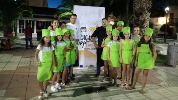 El concurso infantil de cocina 'Zagal Chef Corderex' celebró ayer la primera ronda
