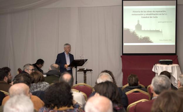 Uno de los momentos de la charla