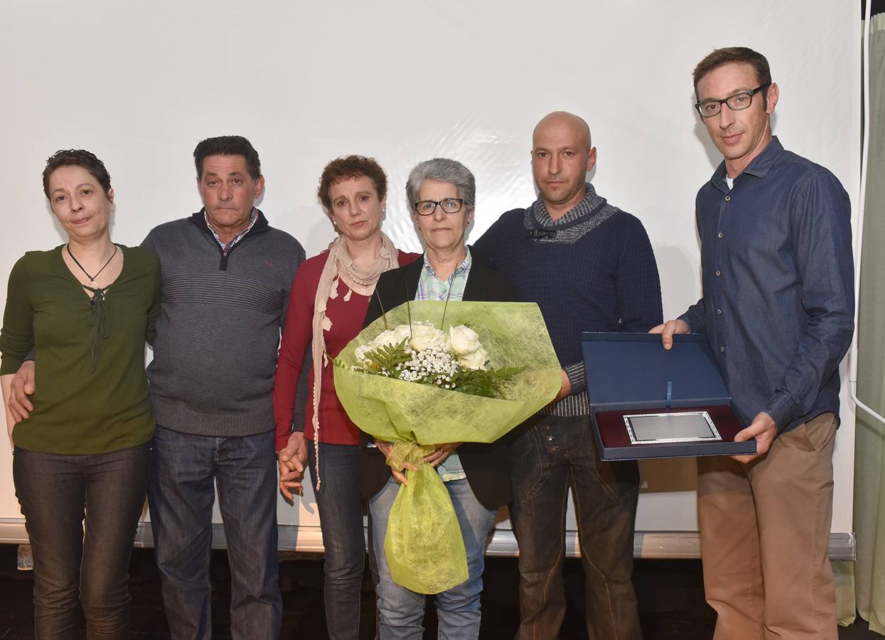Juana Luisa Ramos con sus familiares