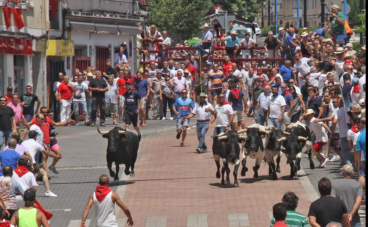 Encierro del toro Judío de La Geta