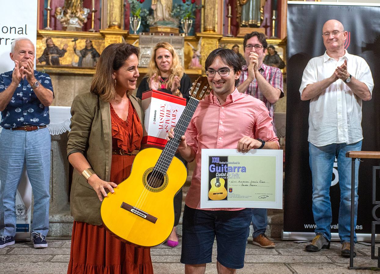 El tinerfeño Luis Alejandro García ganador del XXIII Concurso de Guitarra 'Ciudad de Coria'