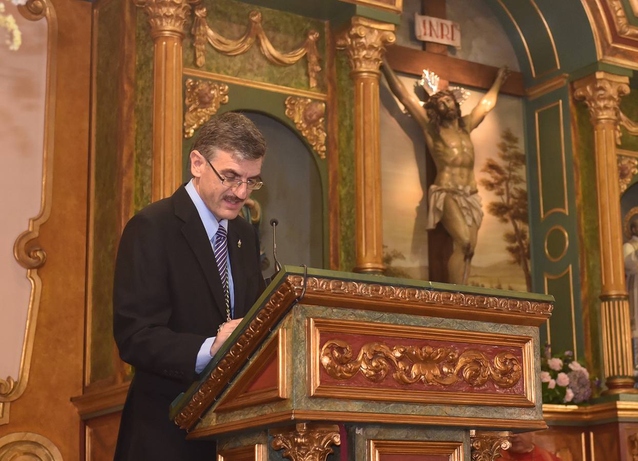 Alberto José Clemente, presidente de la cofradía del Cristo de la Salud