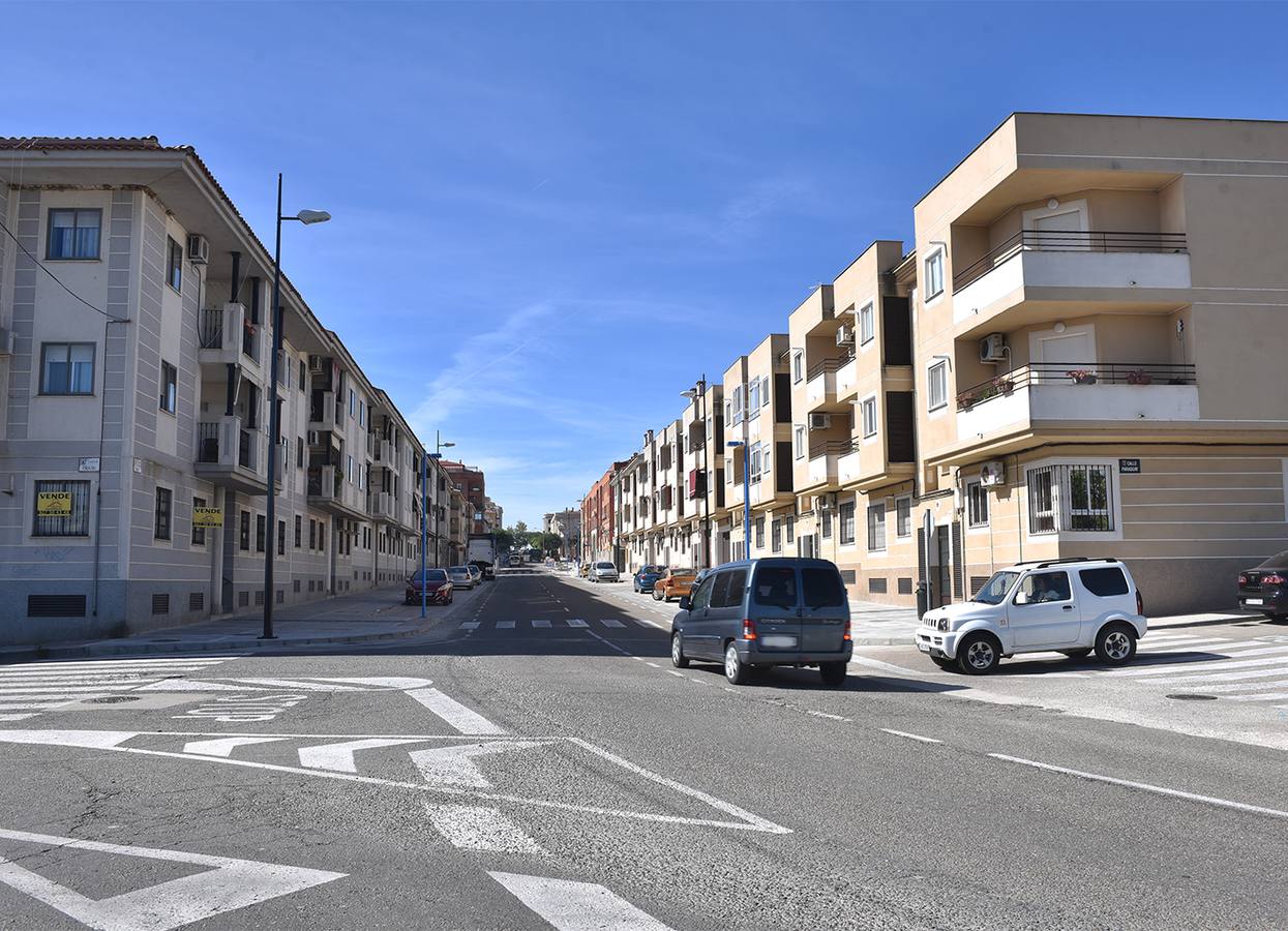 Entrada a Coria