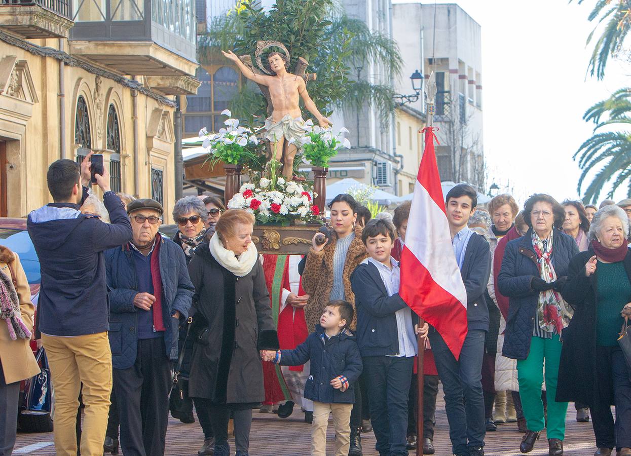 Procesión del año pasado de San Sebastián