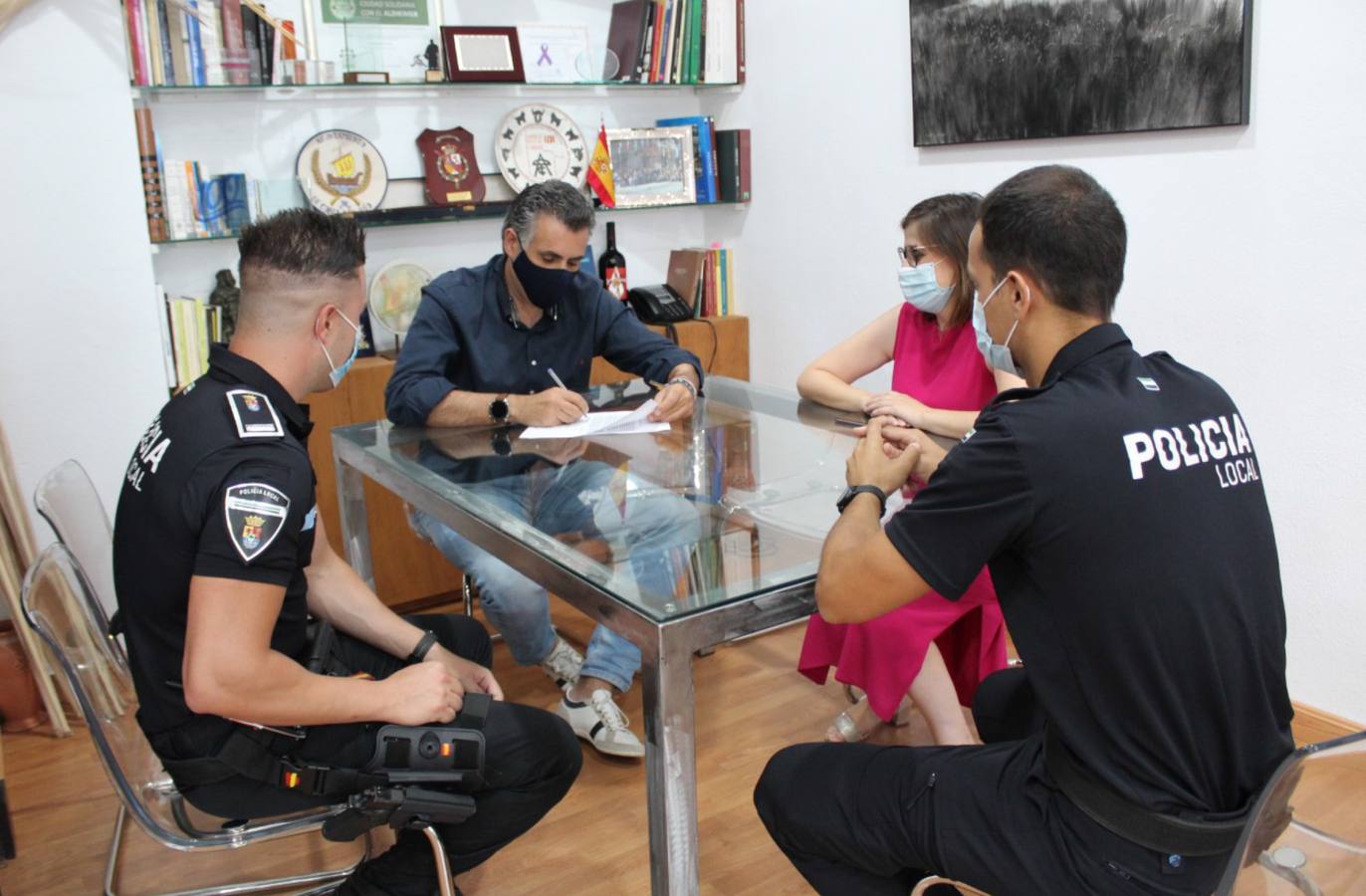 Nombramiento del nuevo policía