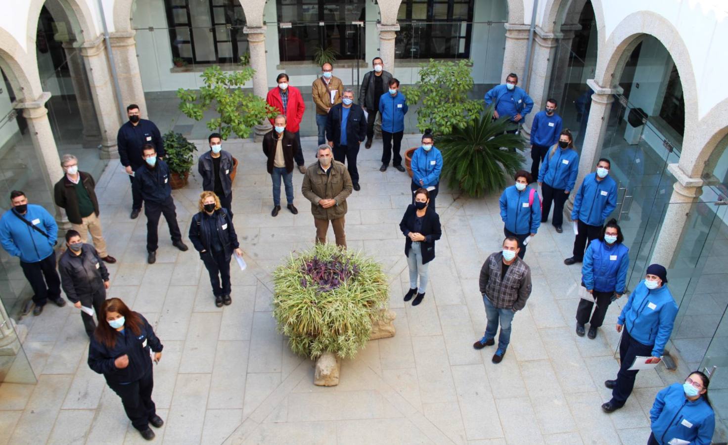 Acto de clausura de las escuelas profesionales