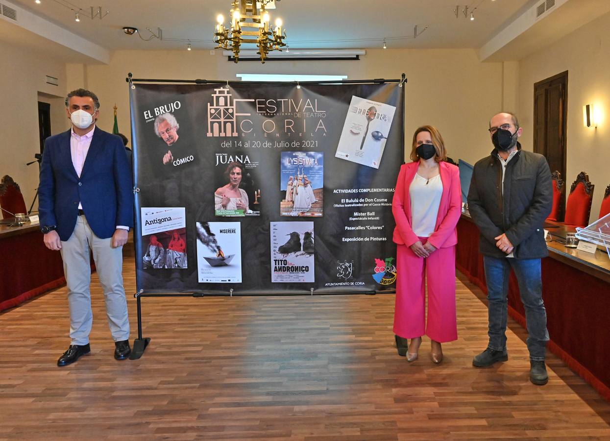 Presentación del Festival Internacional de Teatro