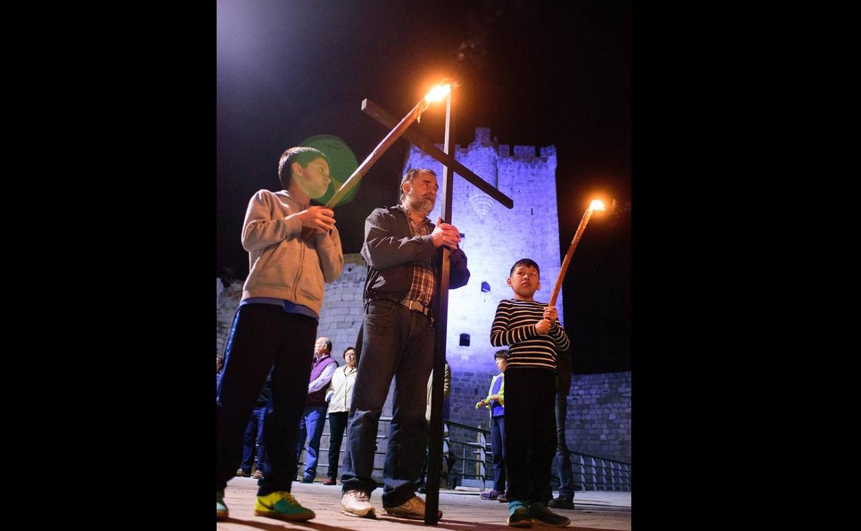 Vía Crucis de Cáritas