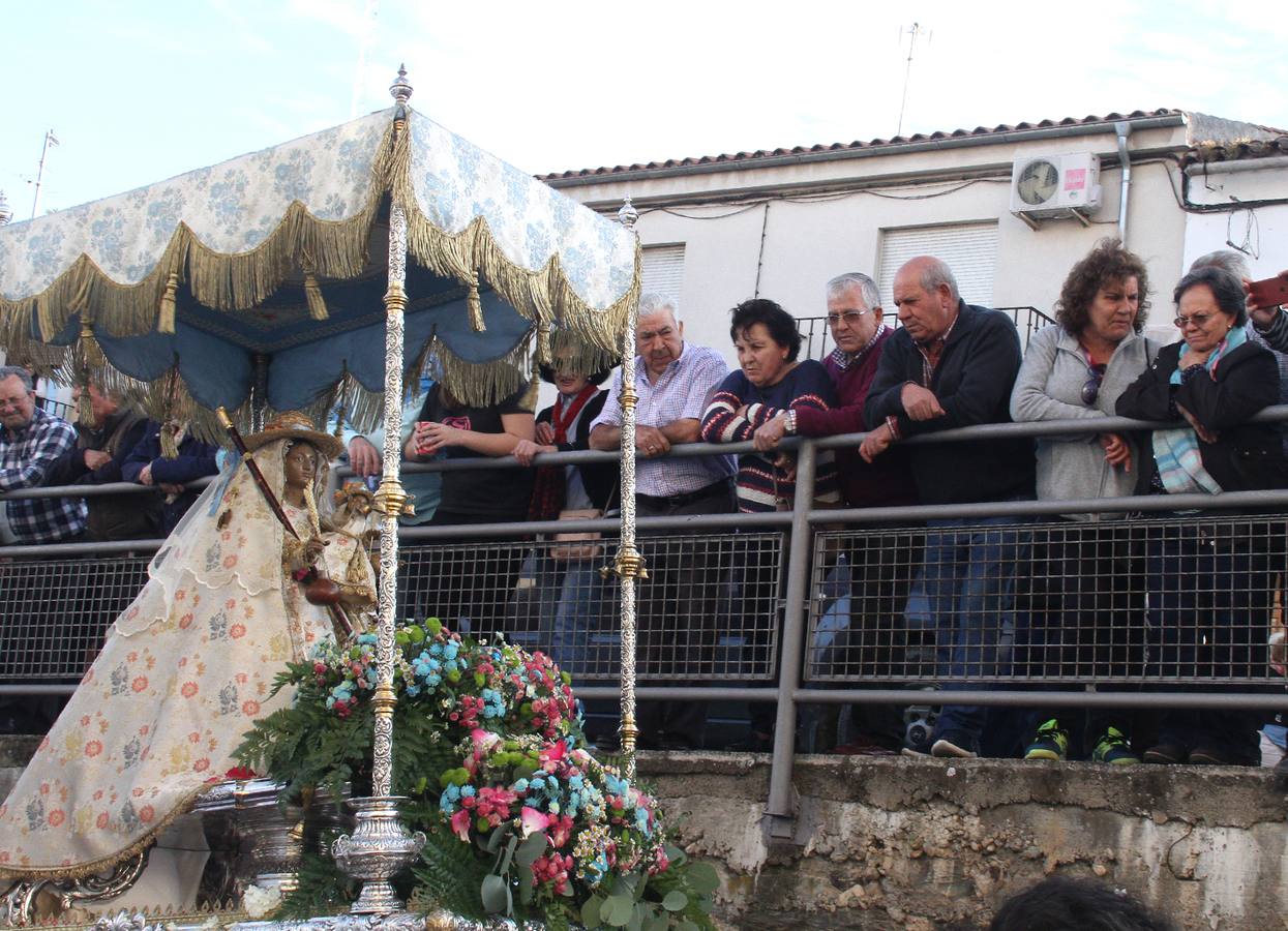 Bajada de la Virgen antes de la pandemia