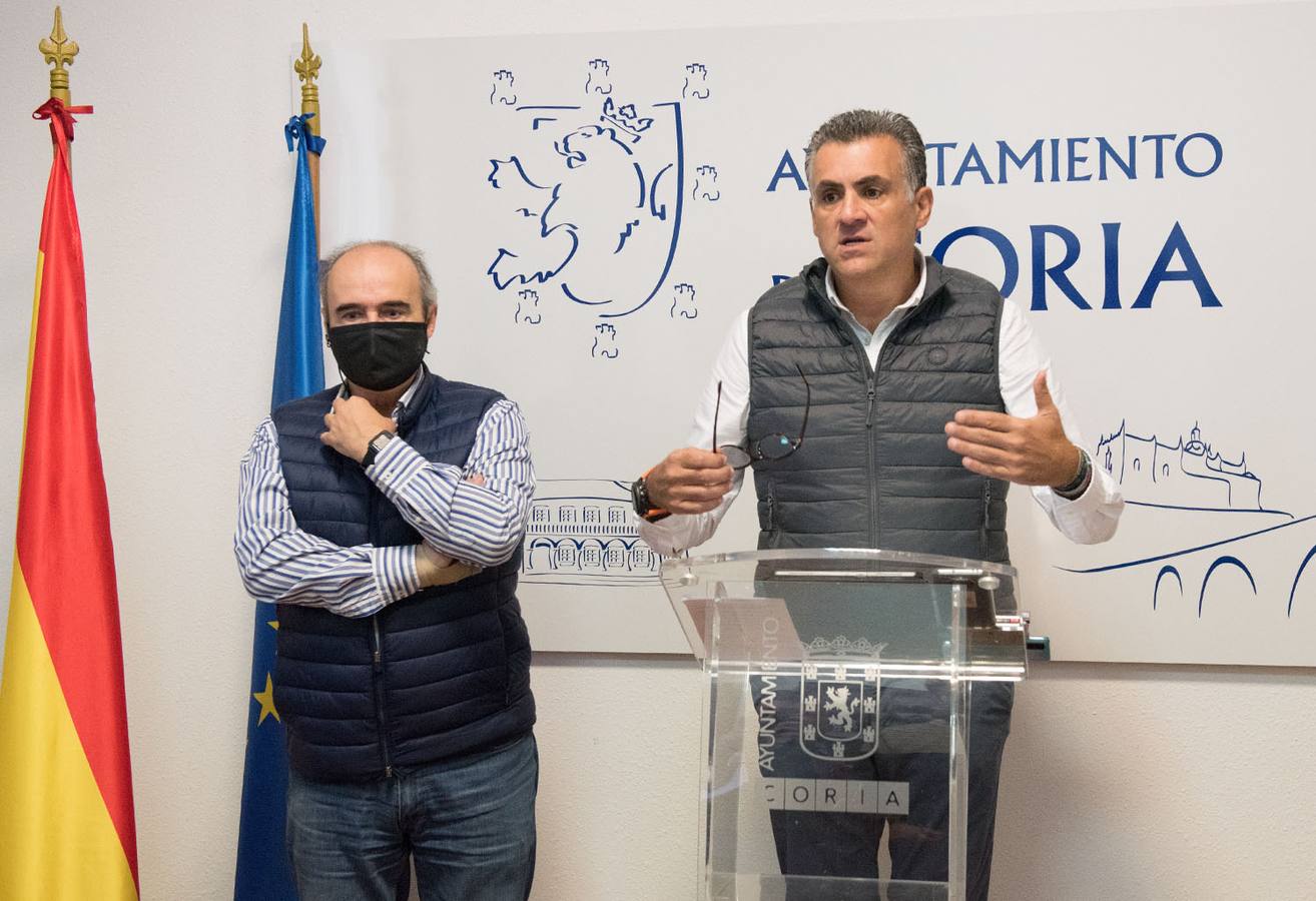 José Manuel García Ballestero en la rueda de prensa
