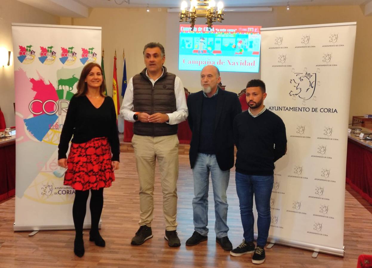 Presentación de la Campaña en el Ayuntamiento de Coria