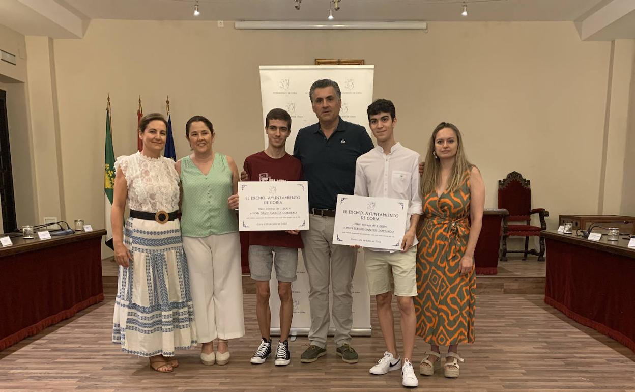 Entrega de becas a los mejores expedientes de bachillerato 
