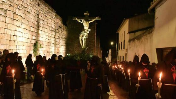 El Santísimo Cristo de los Afligidos protagoniza el Lunes Santo en Coria