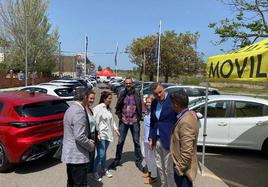 Edición del pasado año de la Feria del Vehículo de Ocasión.