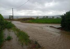 Lluvias en Coria