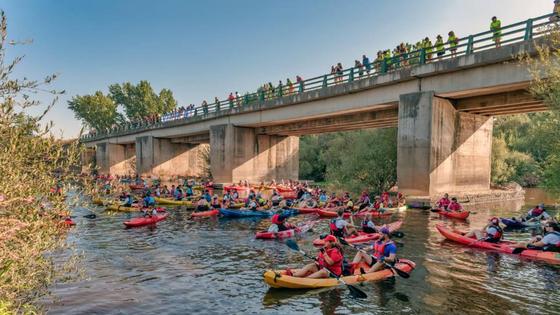 El XIV Descenso del Río Alagón «Puente de la Macarrona-Puente de Hierro» tendrá un recorrido de casi 19 kilómetros