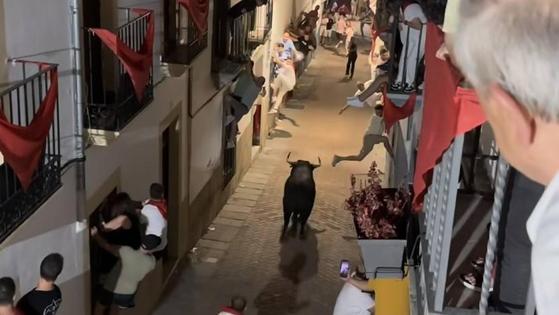 Cometero realiza un encierro solo y centra su lidia en la Plaza de San Pedro