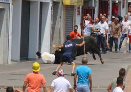 Últimos encierros de los Sanjuanes de Coria, en imágenes