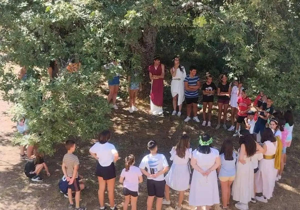 Campamento de Béjar.