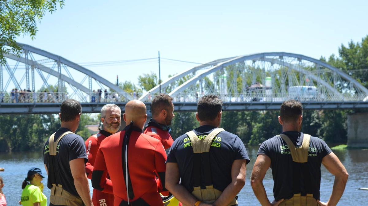 Así llegaban los participantes en el Descenso Río Alagón al Puente Nuevo de Coria