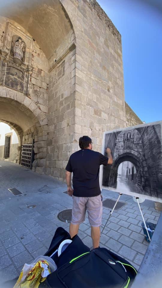 Así ha sido el XI Concurso de Dibujo y Pintura al aire libre «Bufón Calabacillas»