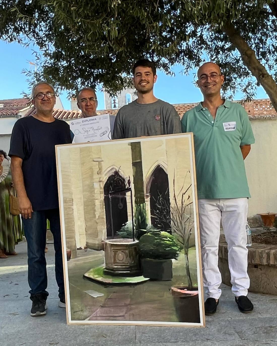 Así ha sido el XI Concurso de Dibujo y Pintura al aire libre «Bufón Calabacillas»