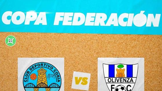 El C. D. Coria se enfrentará al Olivenza F.C este domingo