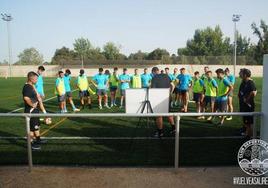 Entrenamientos del C.D. Coria.