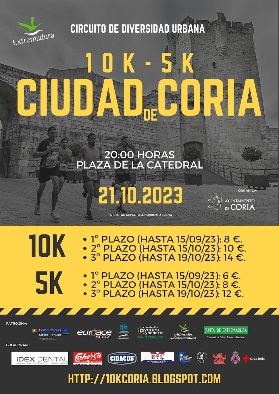 Cartel de la carrera.