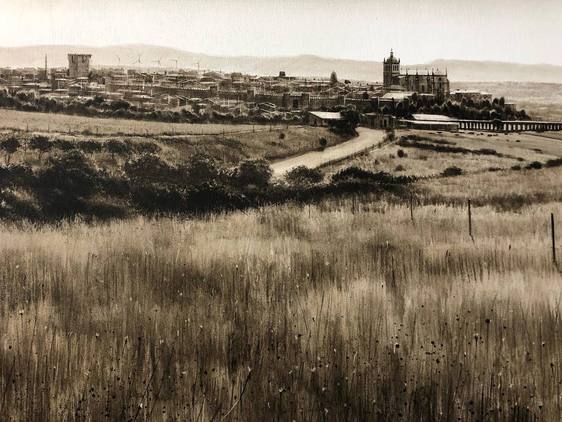 Éxito en la exposición de obras participantes en el «XI Certamen internacional de Dibujo y Pintura al aire libre Bufón Calabacillas»